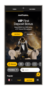 Android JustCasino App APK Obtaining the Android App