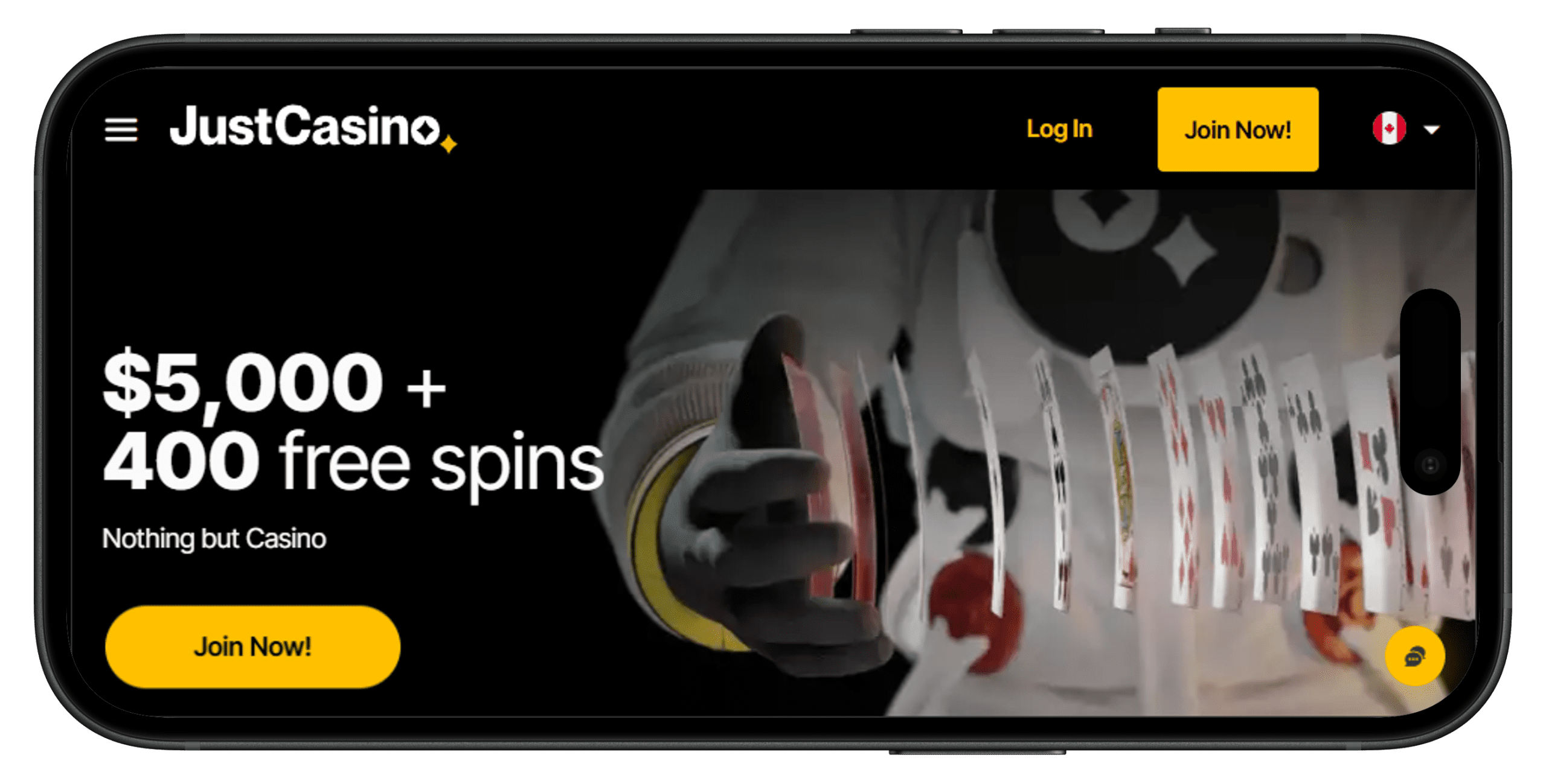 JustCasino App Bonuses & Promo Codes
